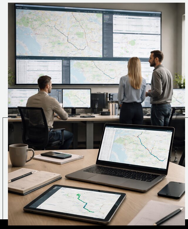 Трекинг грузов и Fleet Management, мониторинг автопарка в Кинешме