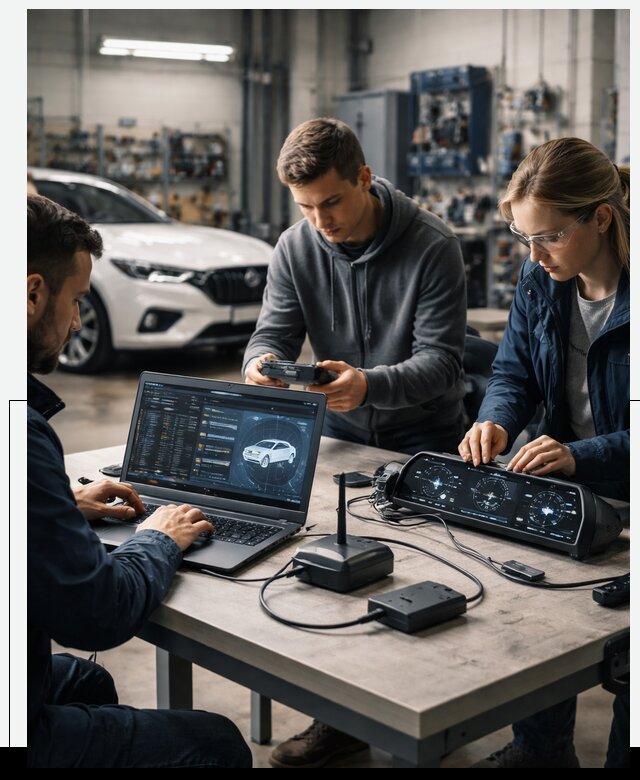 Разработка Connected Car и ПО для автопрома в Кинешме